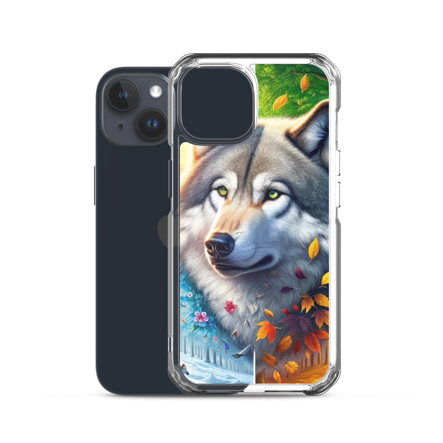 Clear iPhone Case - Wolves of the Wild