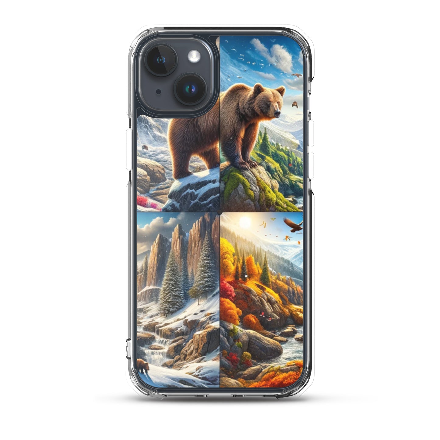 Clear iPhone Case - Seasons of the Bear