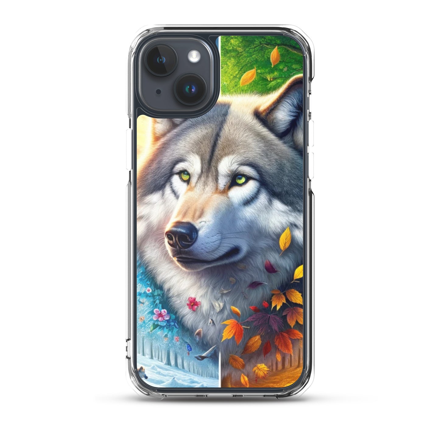 Clear iPhone Case - Wolves of the Wild