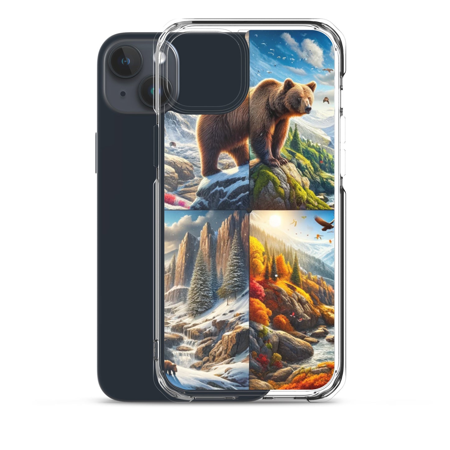 Clear iPhone Case - Seasons of the Bear