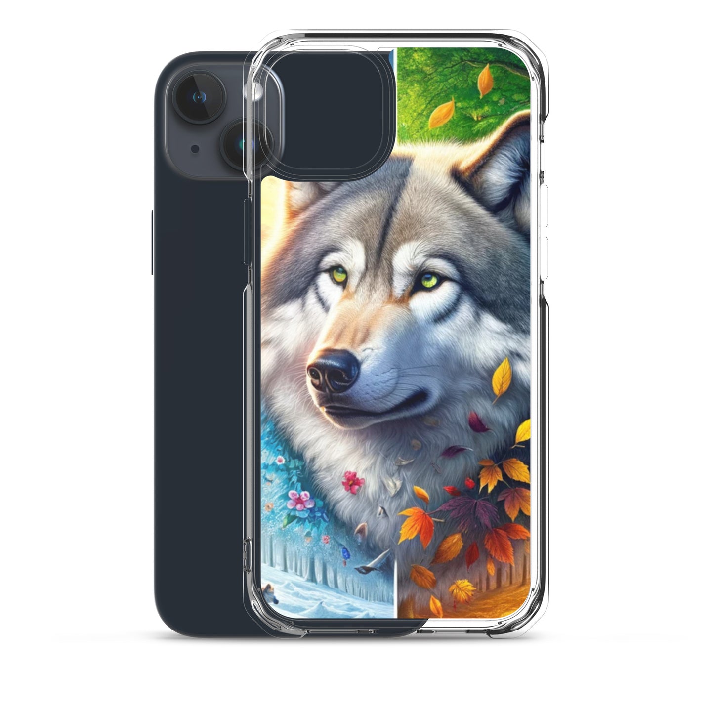 Clear iPhone Case - Wolves of the Wild