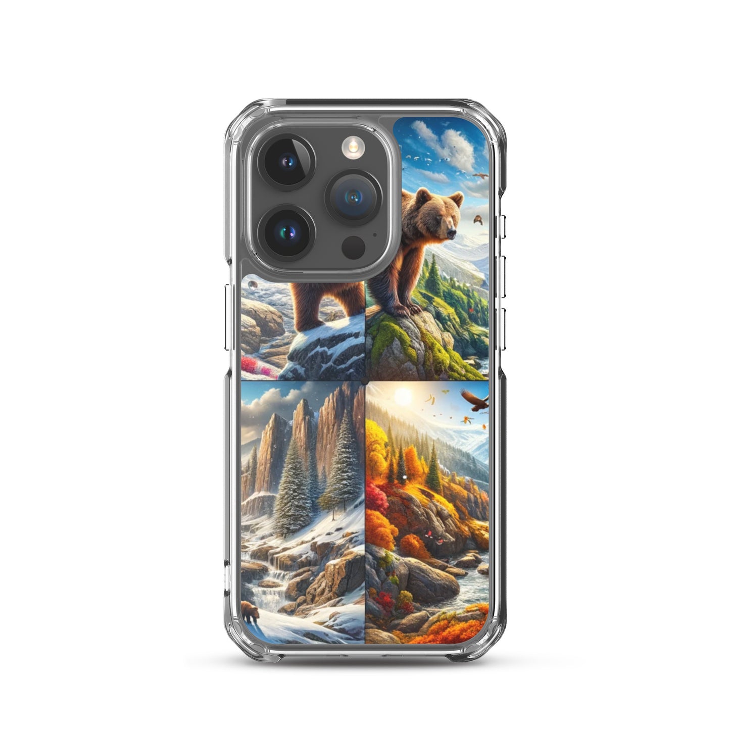 Clear iPhone Case - Seasons of the Bear