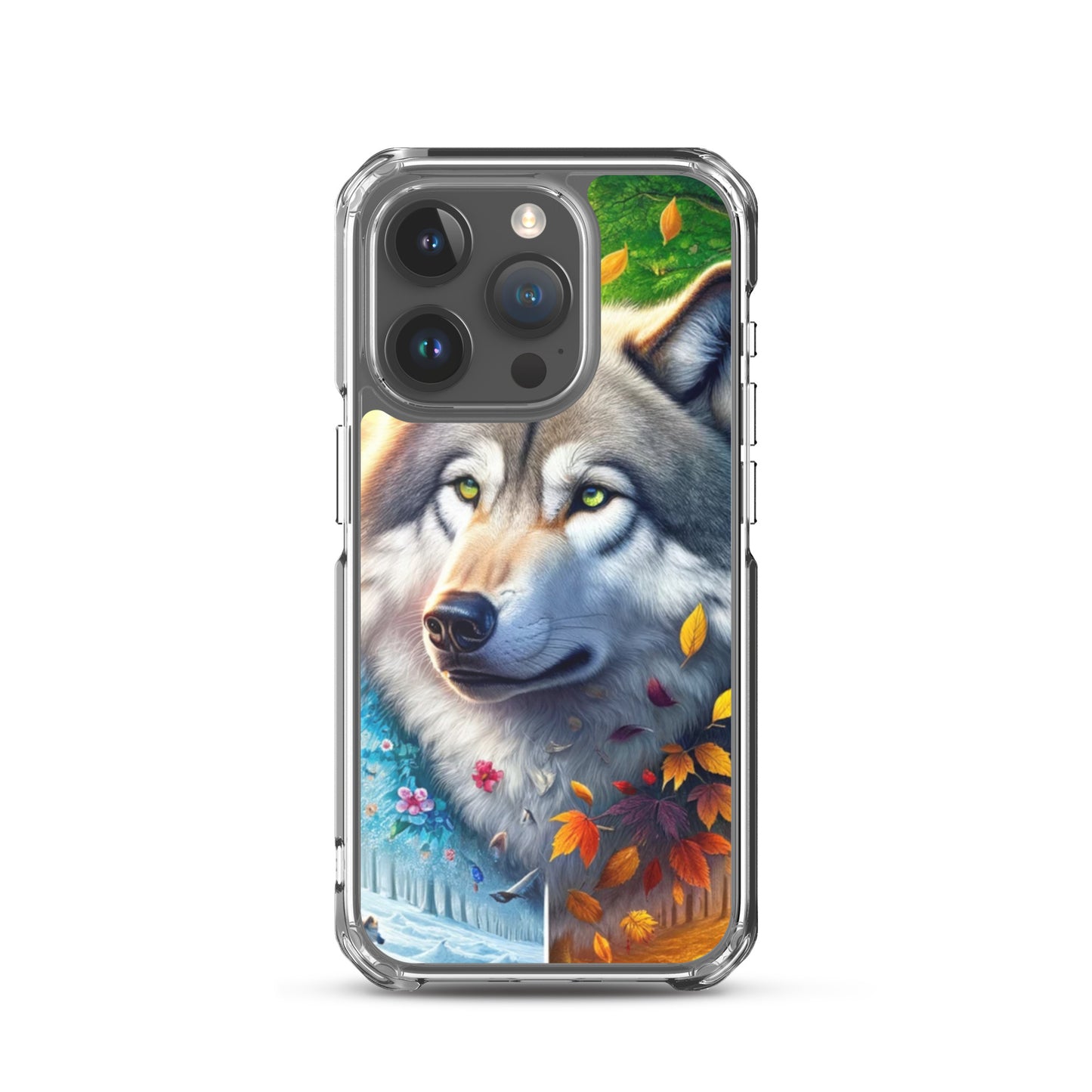 Clear iPhone Case - Wolves of the Wild