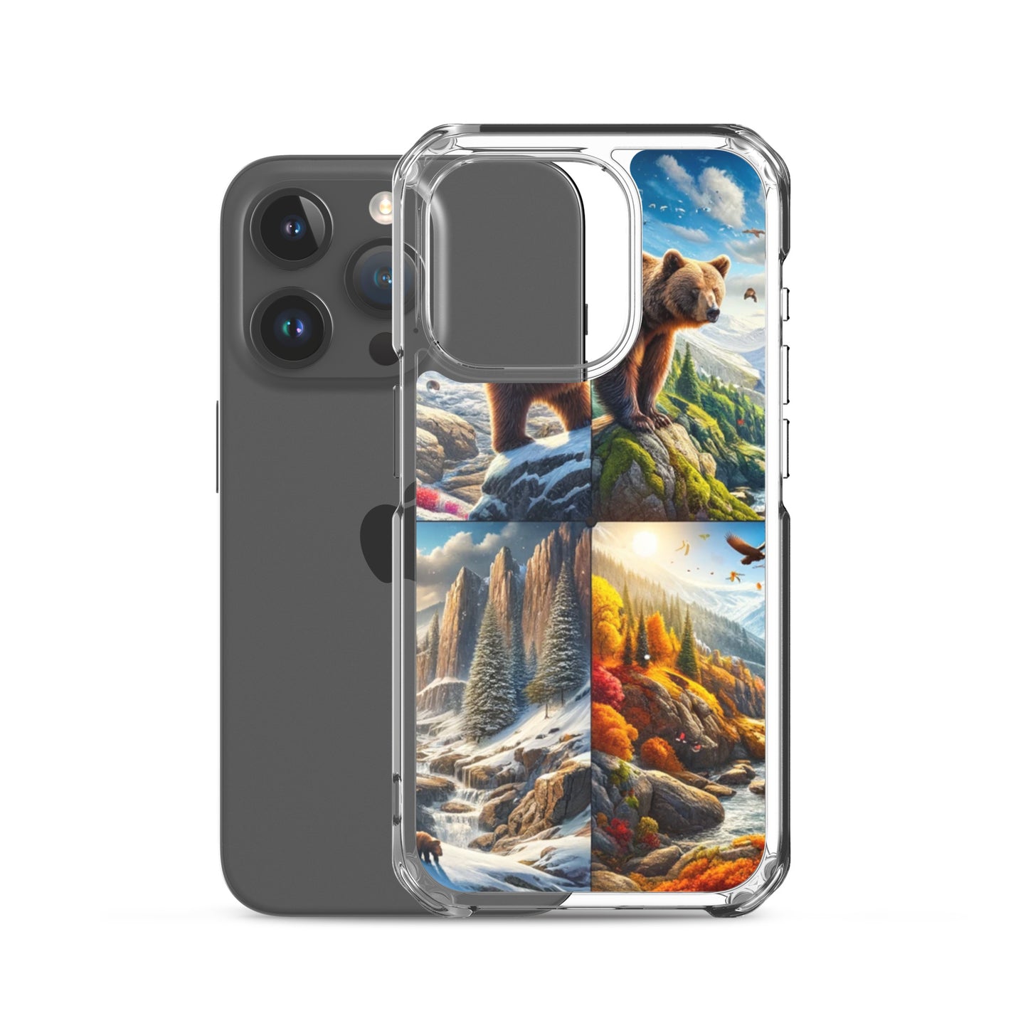 Clear iPhone Case - Seasons of the Bear