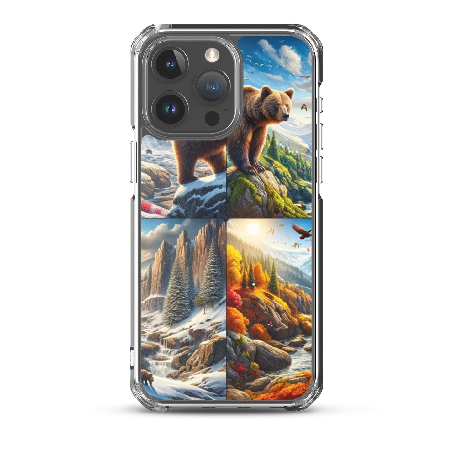 Clear iPhone Case - Seasons of the Bear
