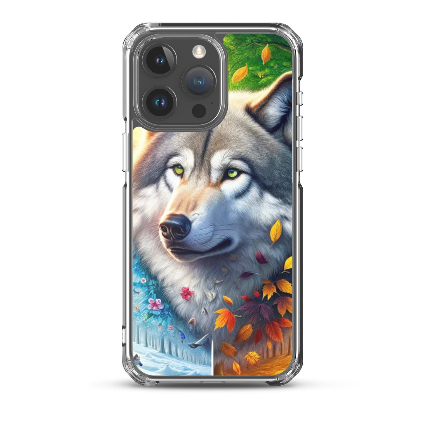 Clear iPhone Case - Wolves of the Wild