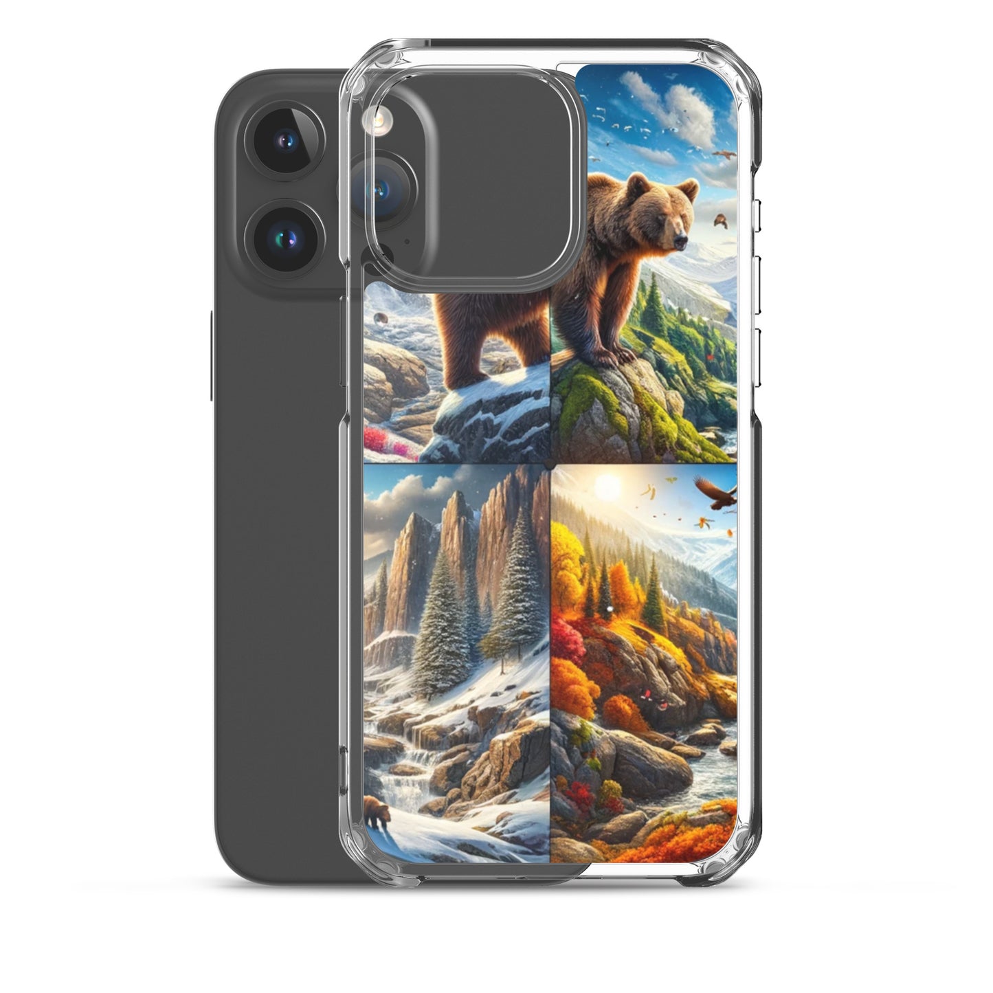Clear iPhone Case - Seasons of the Bear