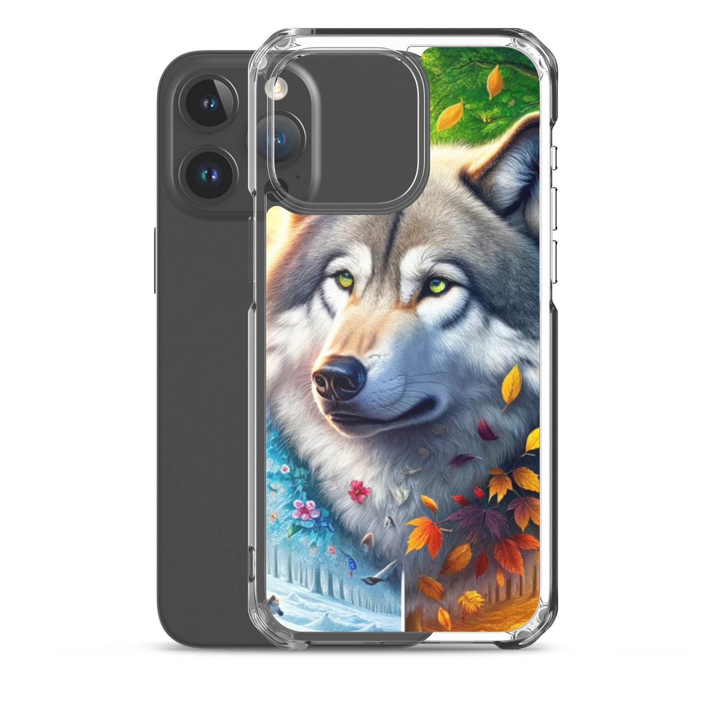 Clear iPhone Case - Wolves of the Wild
