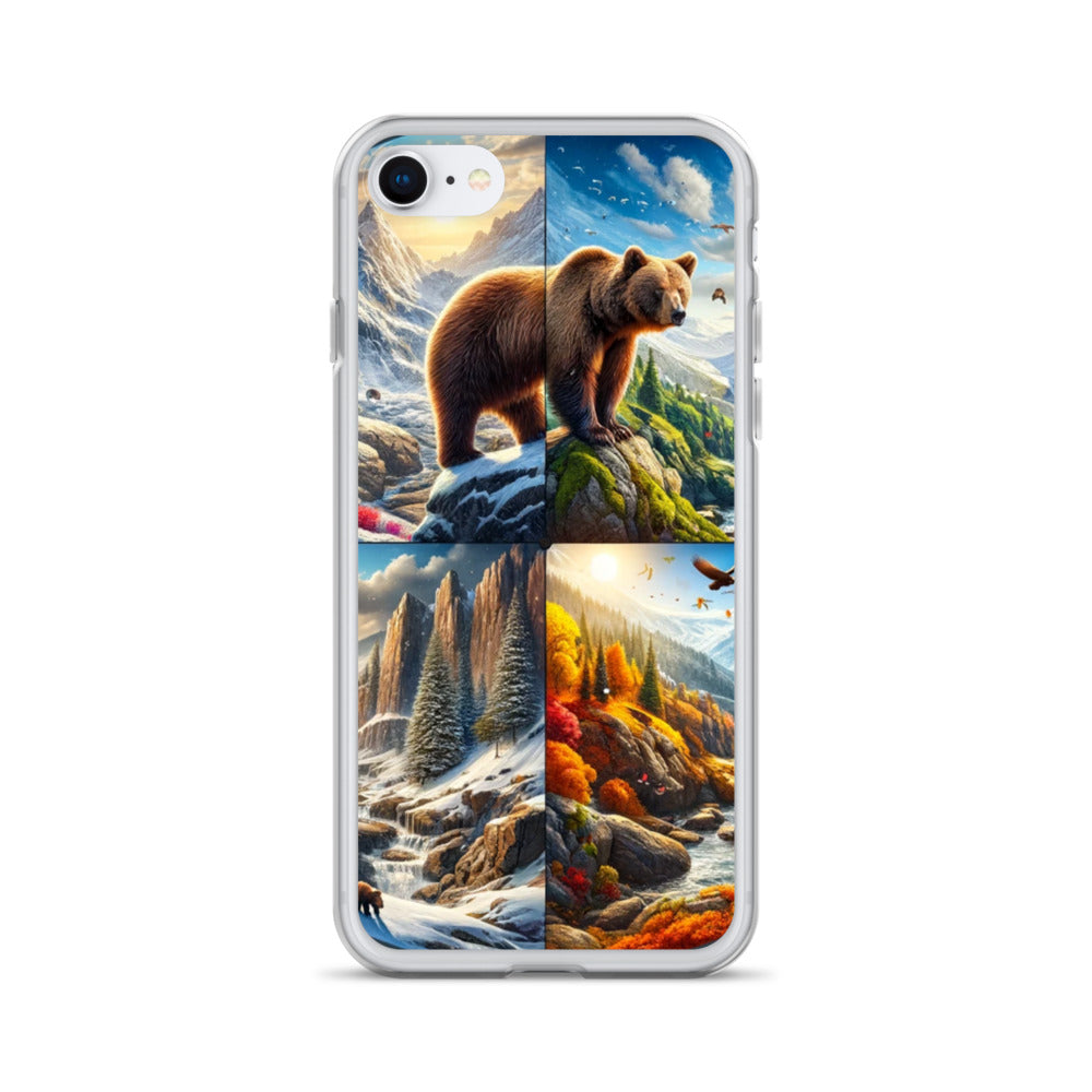 Clear iPhone Case - Seasons of the Bear