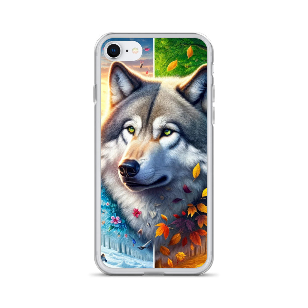 Clear iPhone Case - Wolves of the Wild