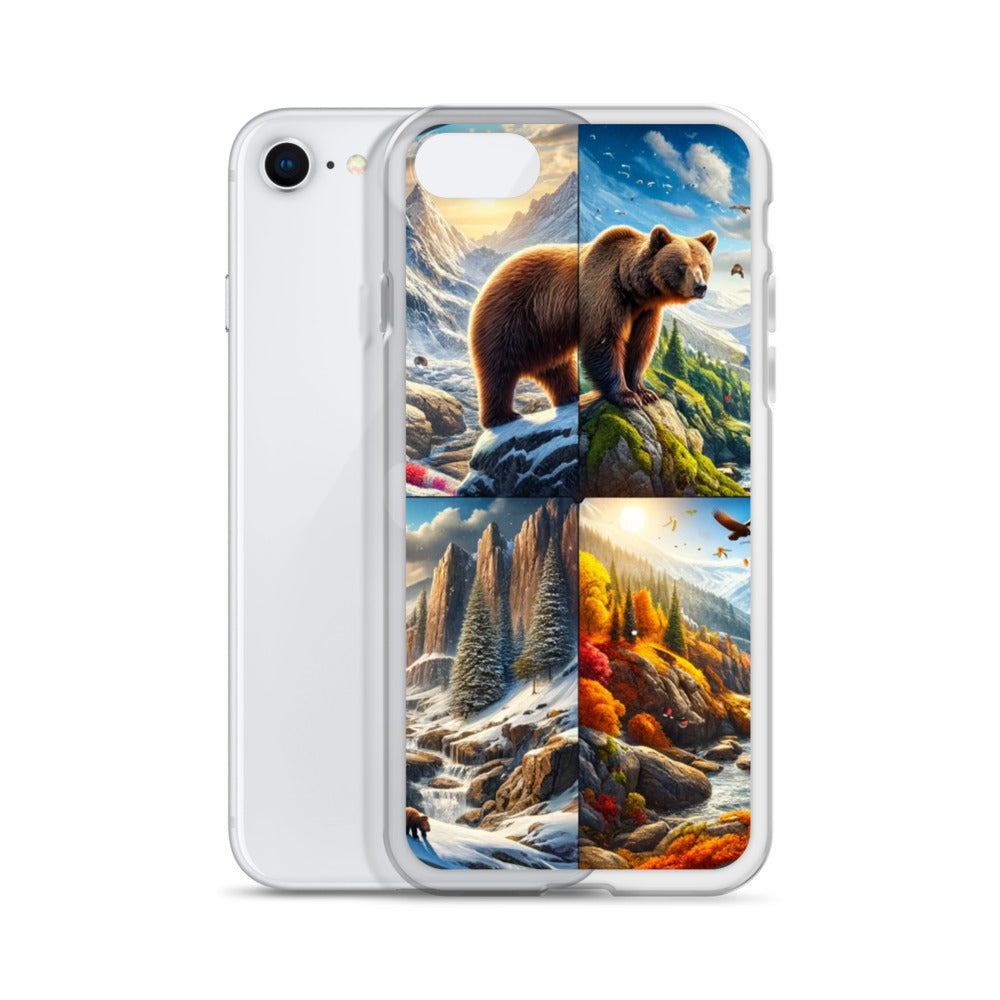 Clear iPhone Case - Seasons of the Bear