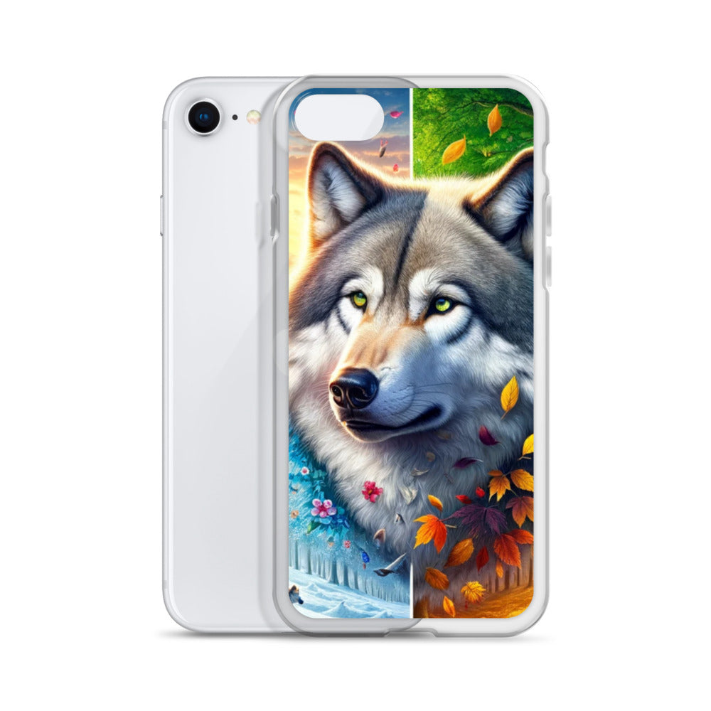 Clear iPhone Case - Wolves of the Wild