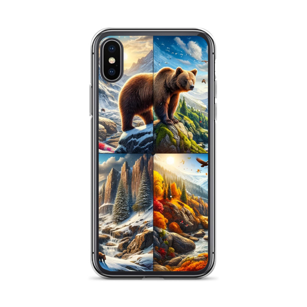 Clear iPhone Case - Seasons of the Bear