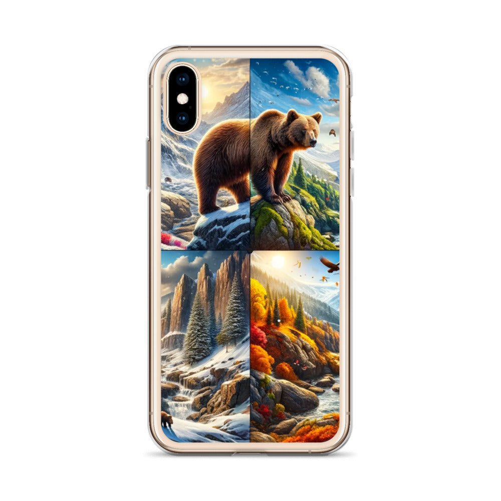 Clear iPhone Case - Seasons of the Bear