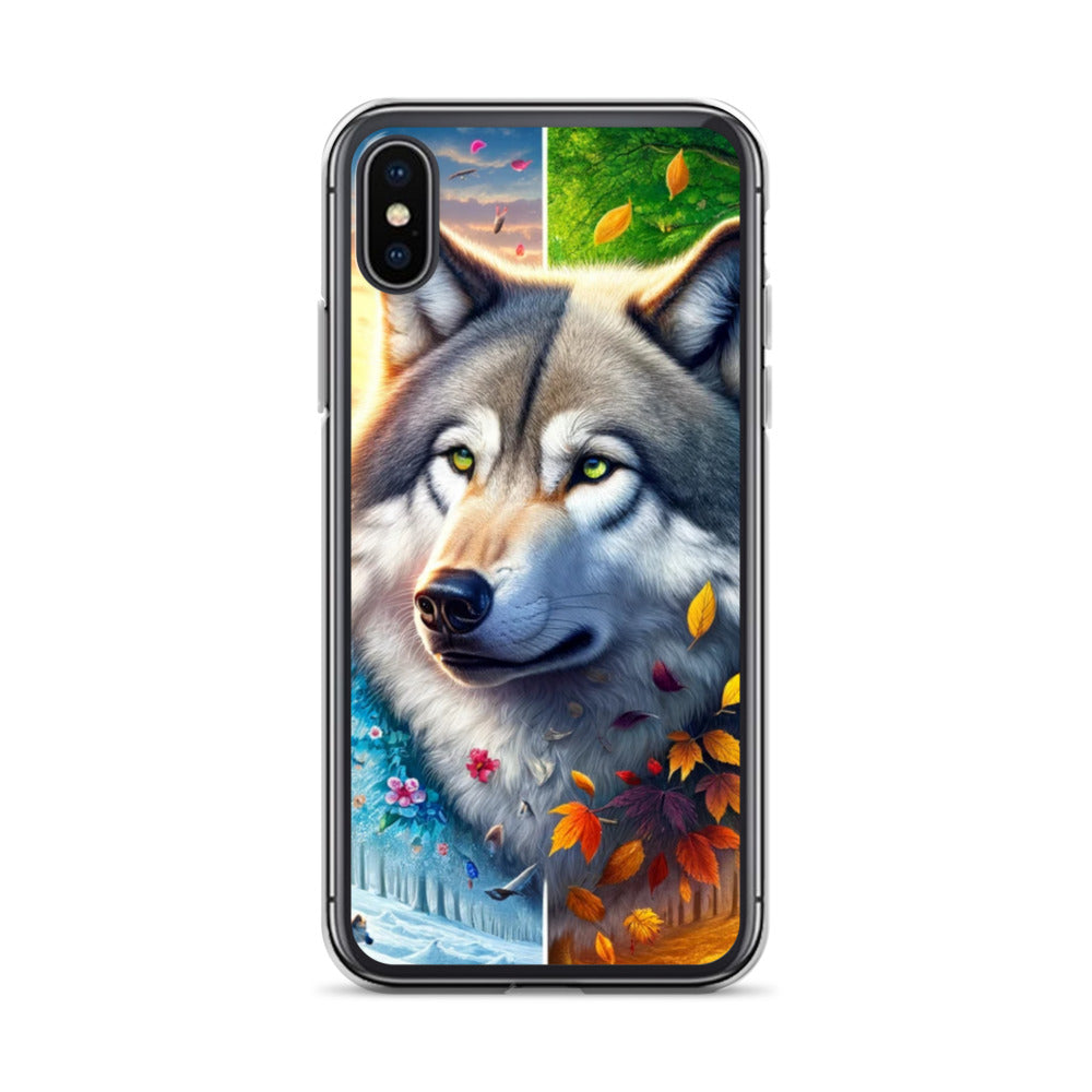 Clear iPhone Case - Wolves of the Wild