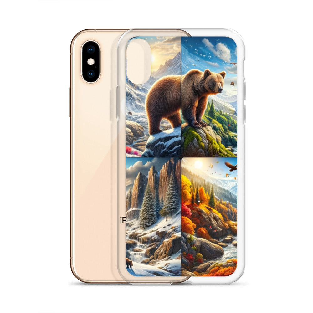 Clear iPhone Case - Seasons of the Bear