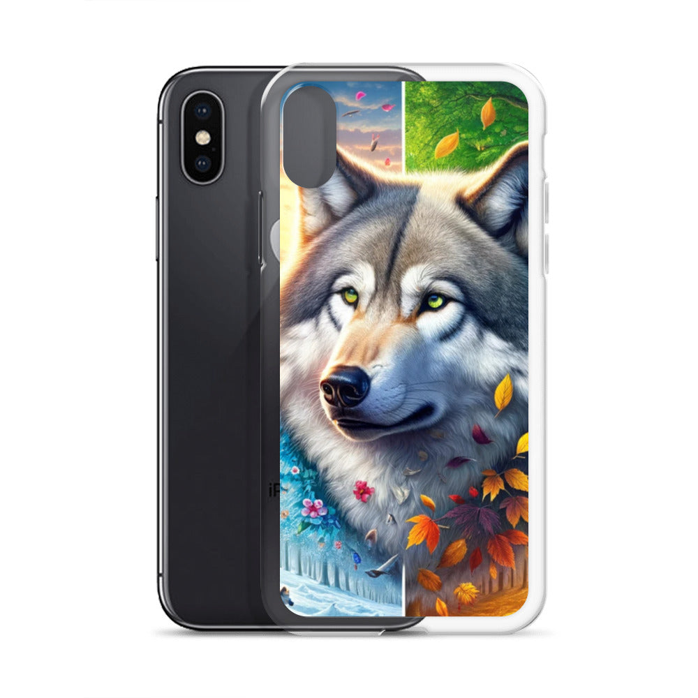 Clear iPhone Case - Wolves of the Wild