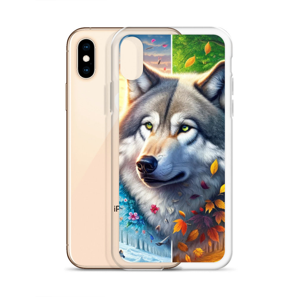 Clear iPhone Case - Wolves of the Wild