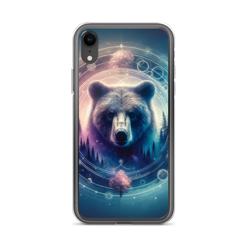 Clear iPhone Case - Dreamy Bear