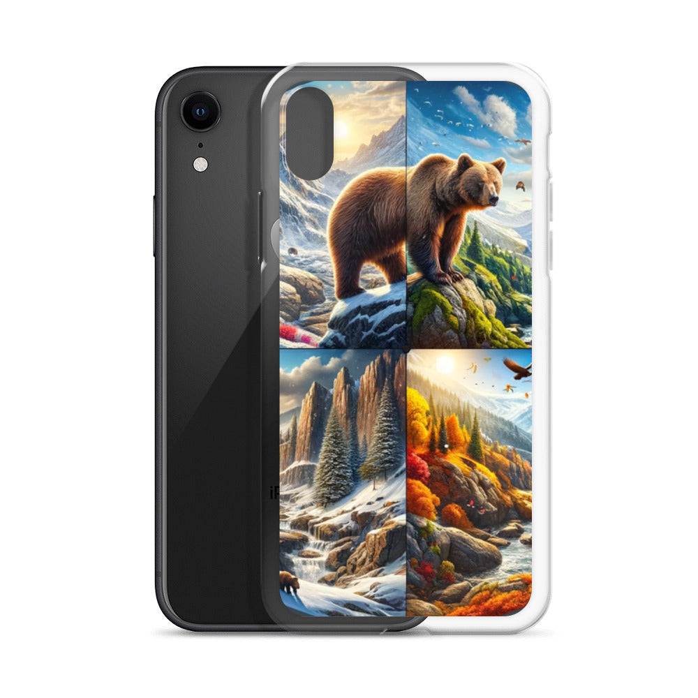 Clear iPhone Case - Seasons of the Bear