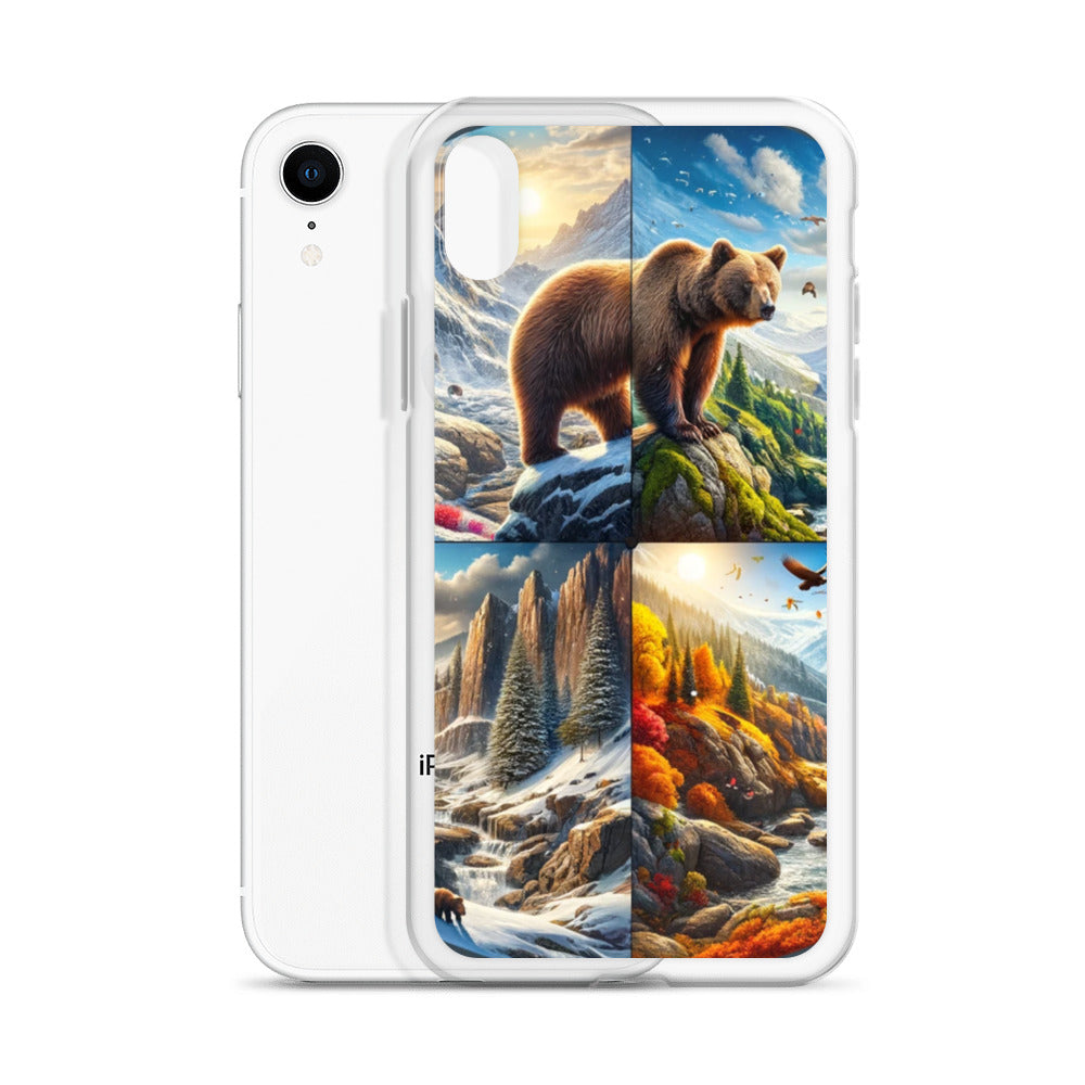 Clear iPhone Case - Seasons of the Bear