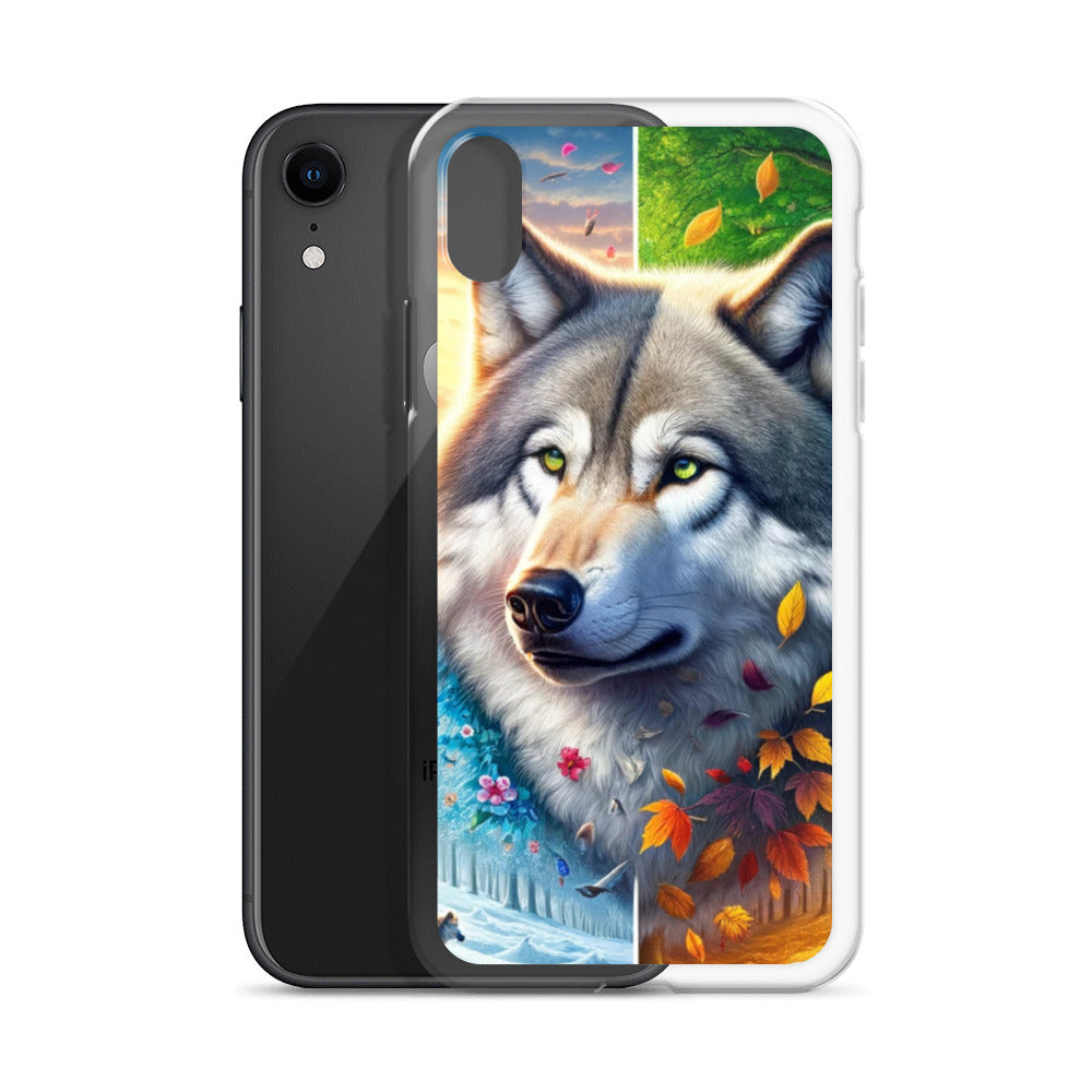 Clear iPhone Case - Wolves of the Wild