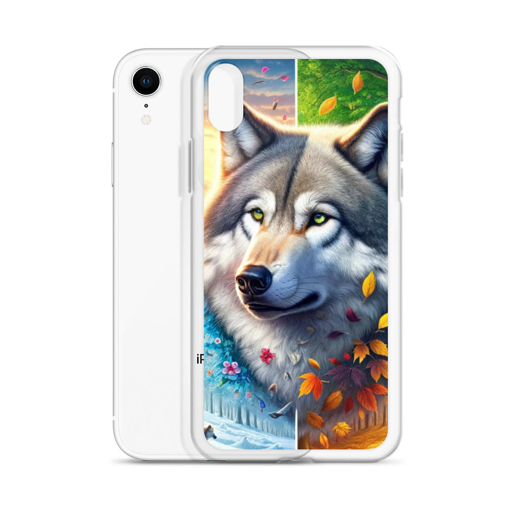 Clear iPhone Case - Wolves of the Wild