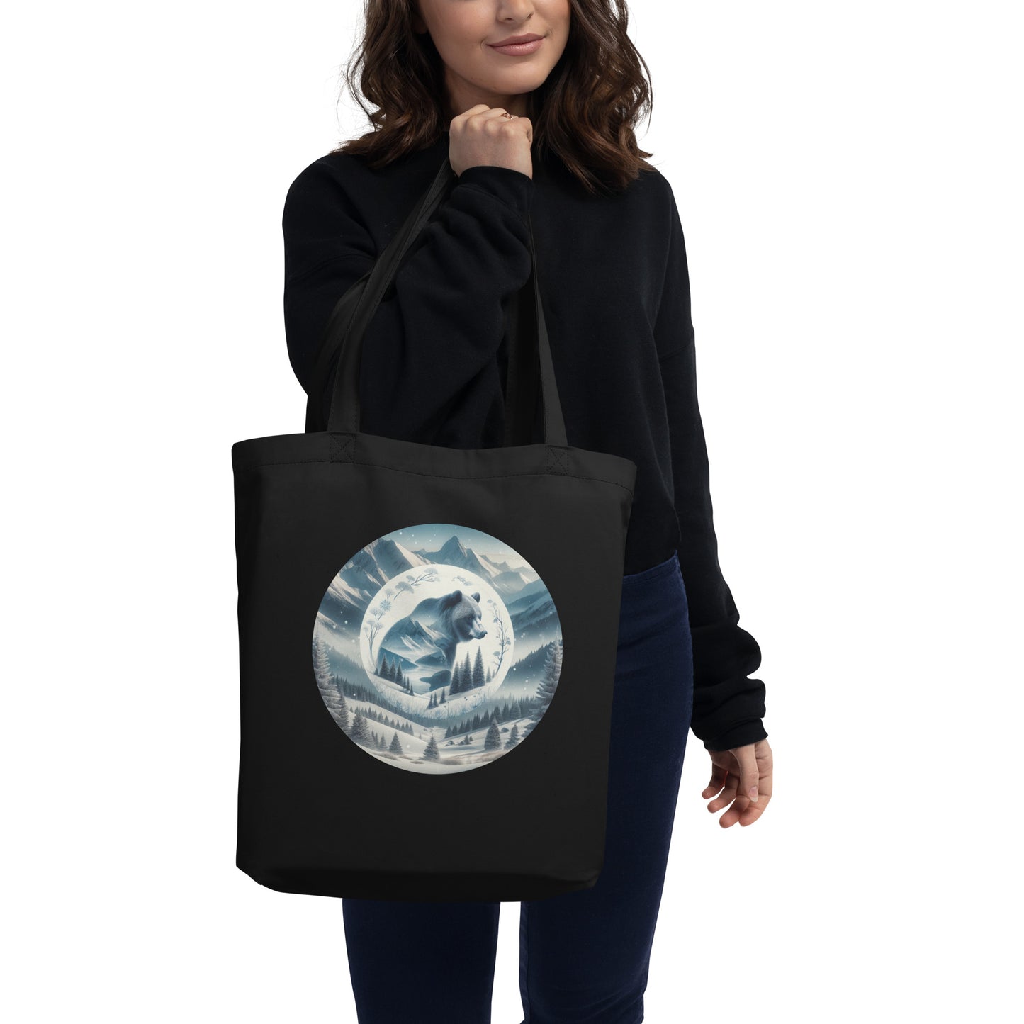 Eco Tote Bag - Snowy Bear