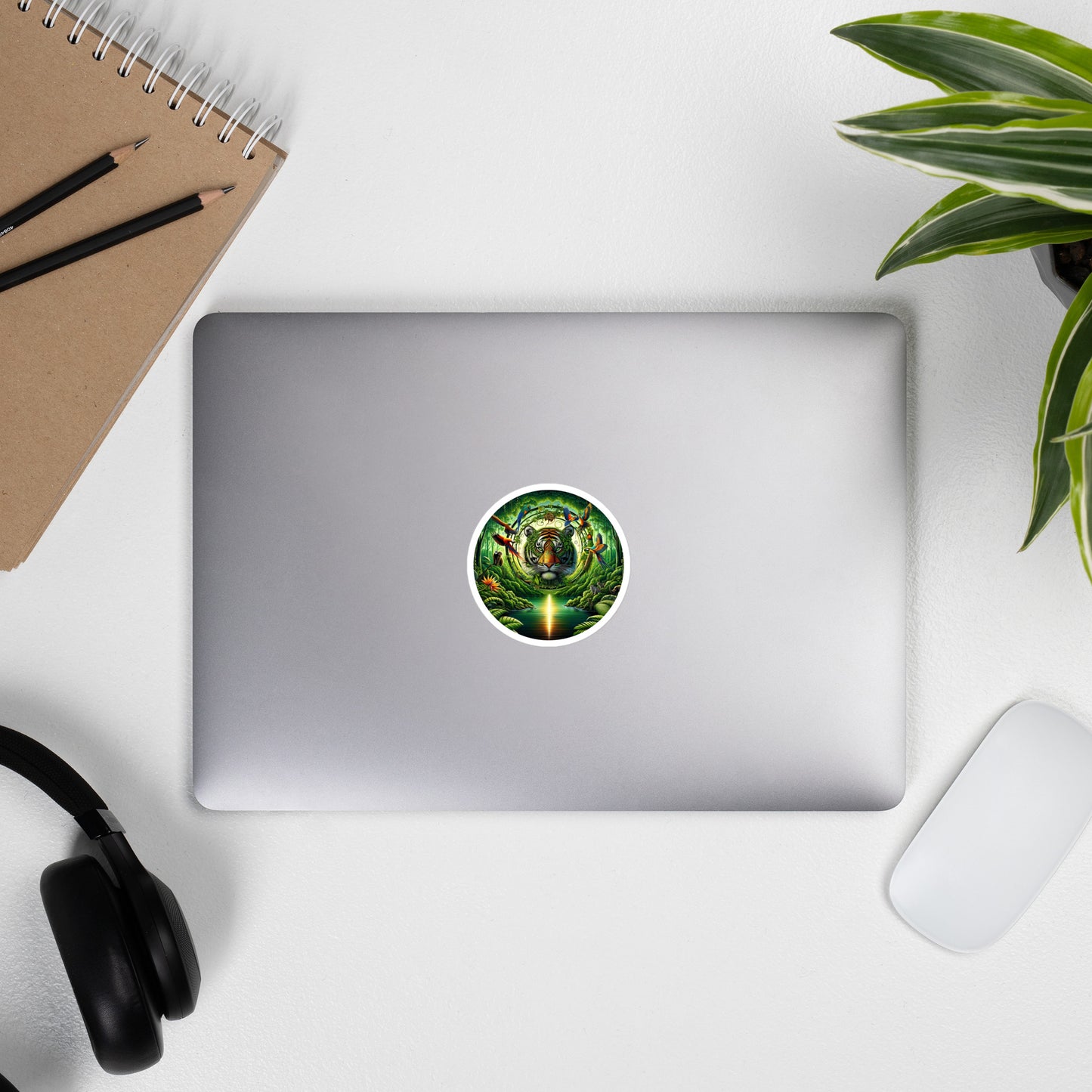 Sticker - Vibrant & Natural Tiger