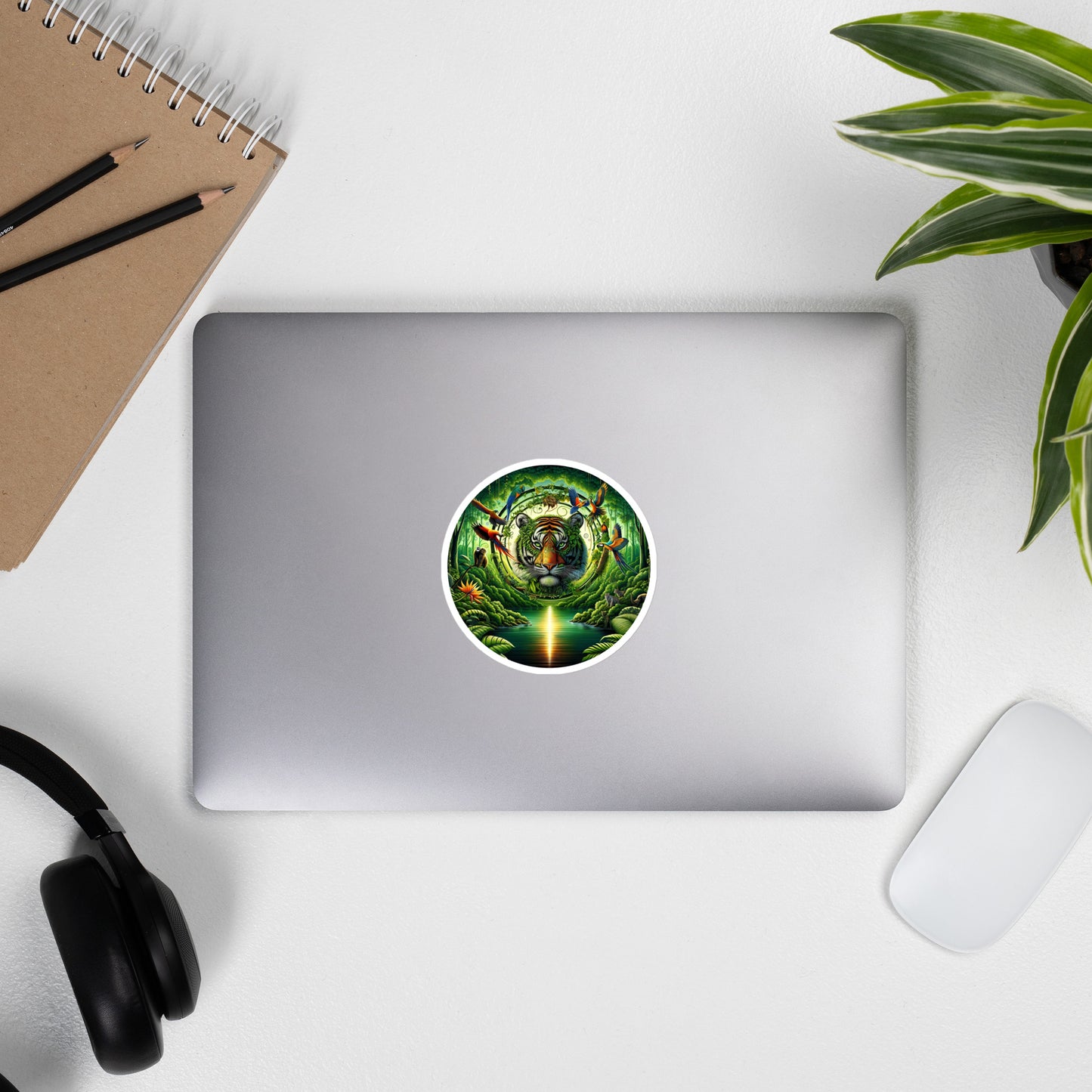 Sticker - Vibrant & Natural Tiger