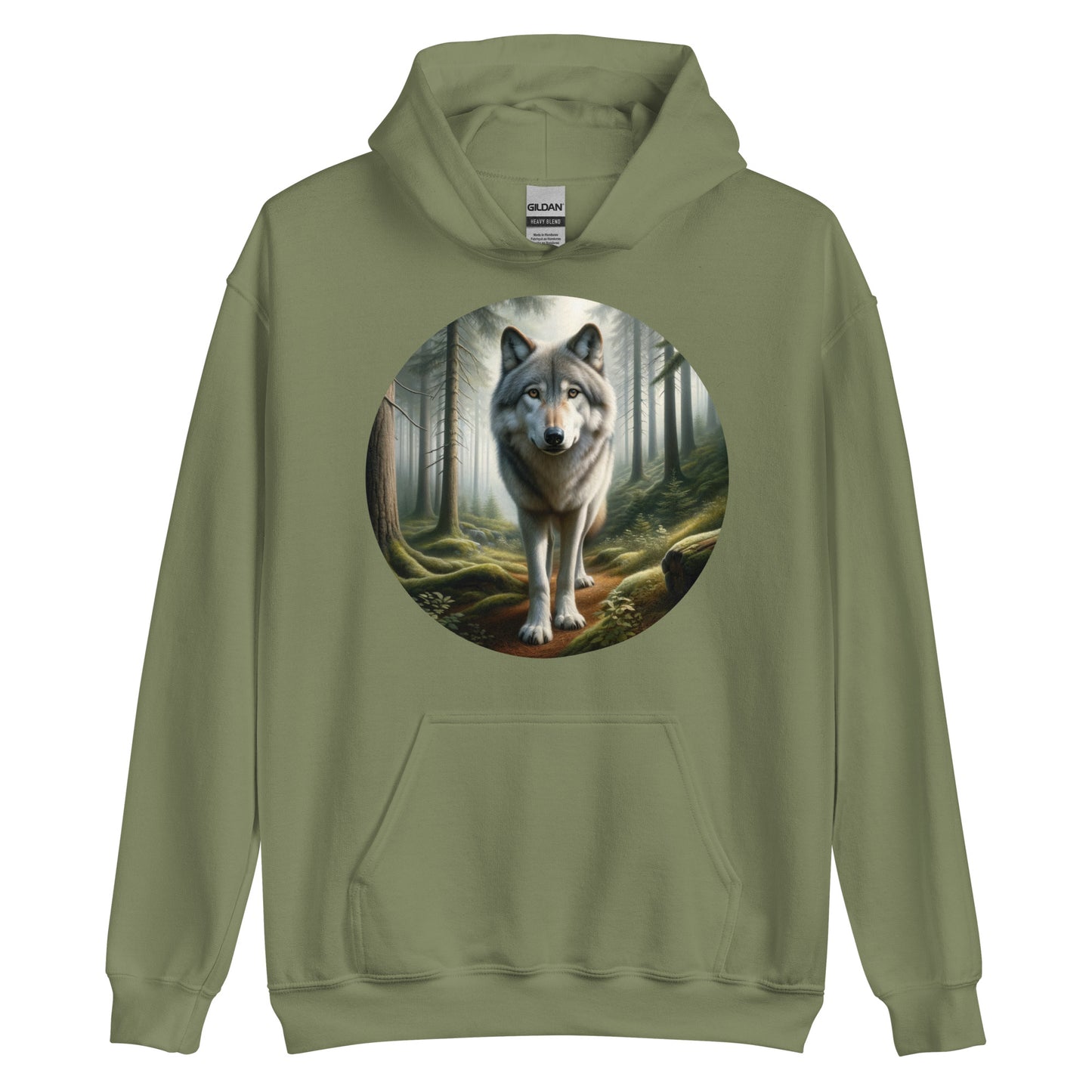 Forest Wolf Hoodie