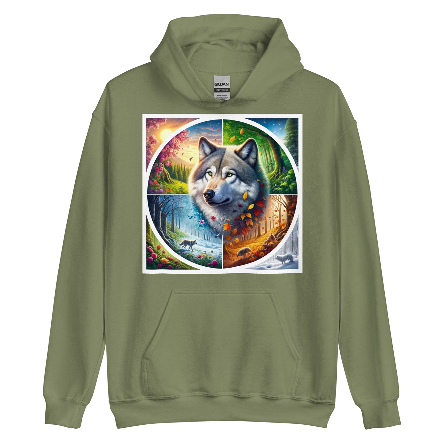 Wolves of the Wild Hoodie
