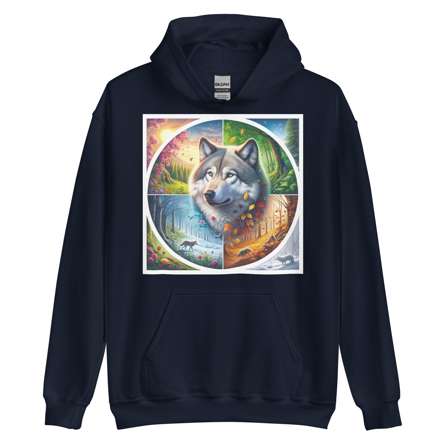Wolves of the Wild Hoodie