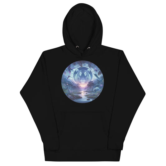 Mystical Twilight Tiger Hoodie