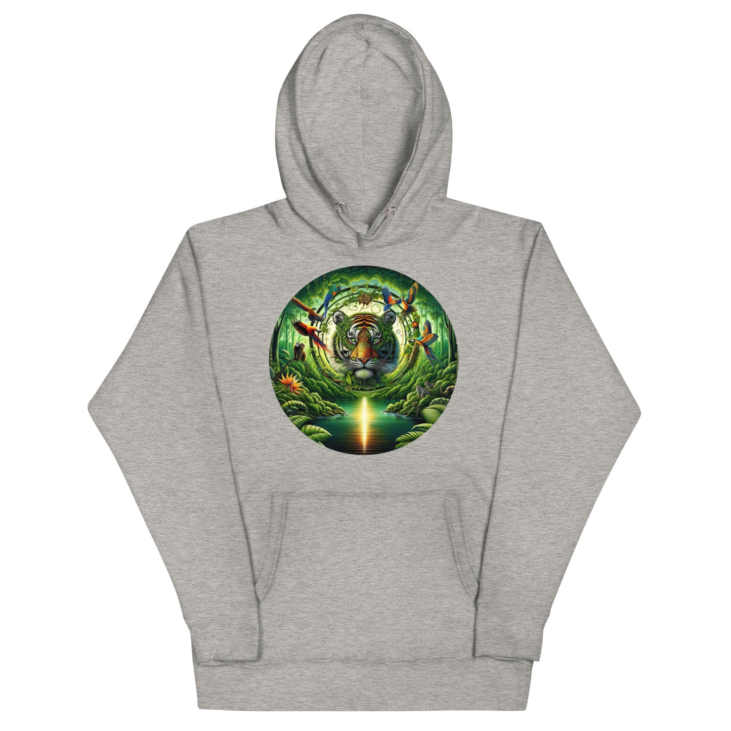 Vibrant & Natural Tiger Hoodie