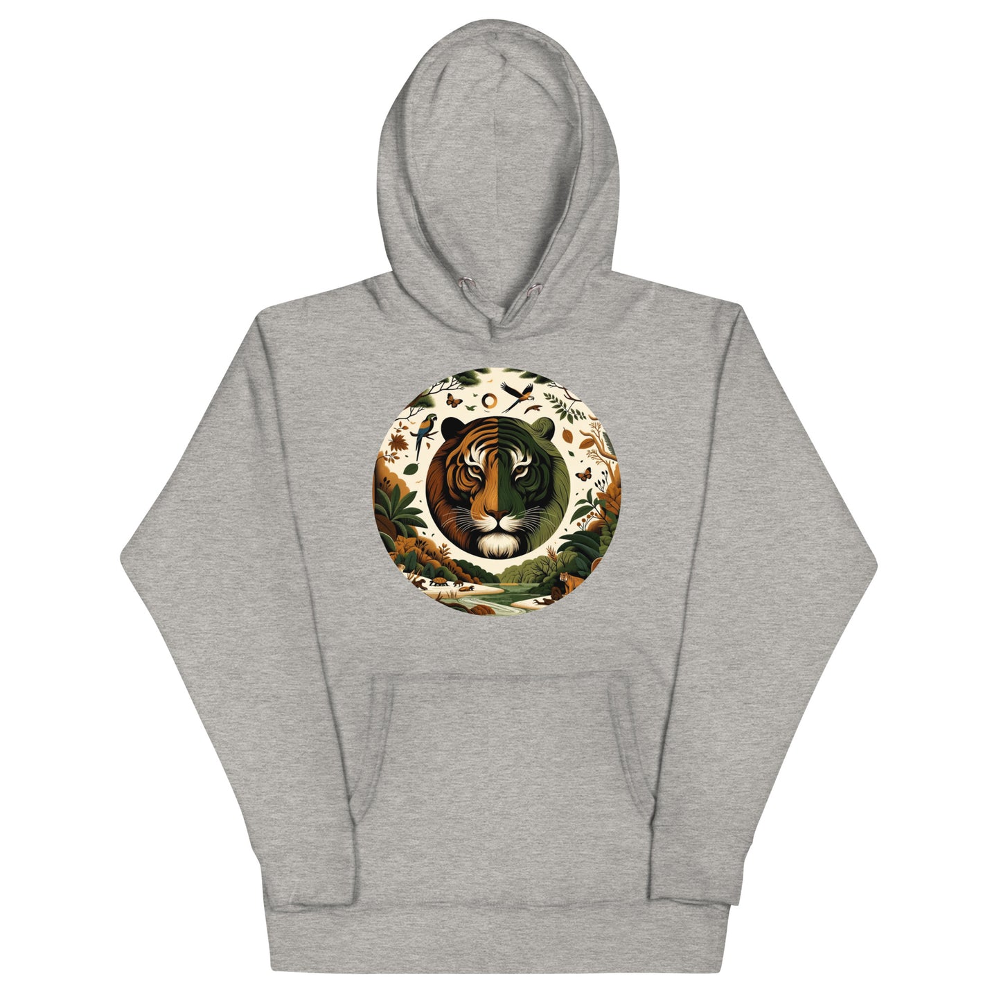 Earthy & Warm Tiger Hoodie