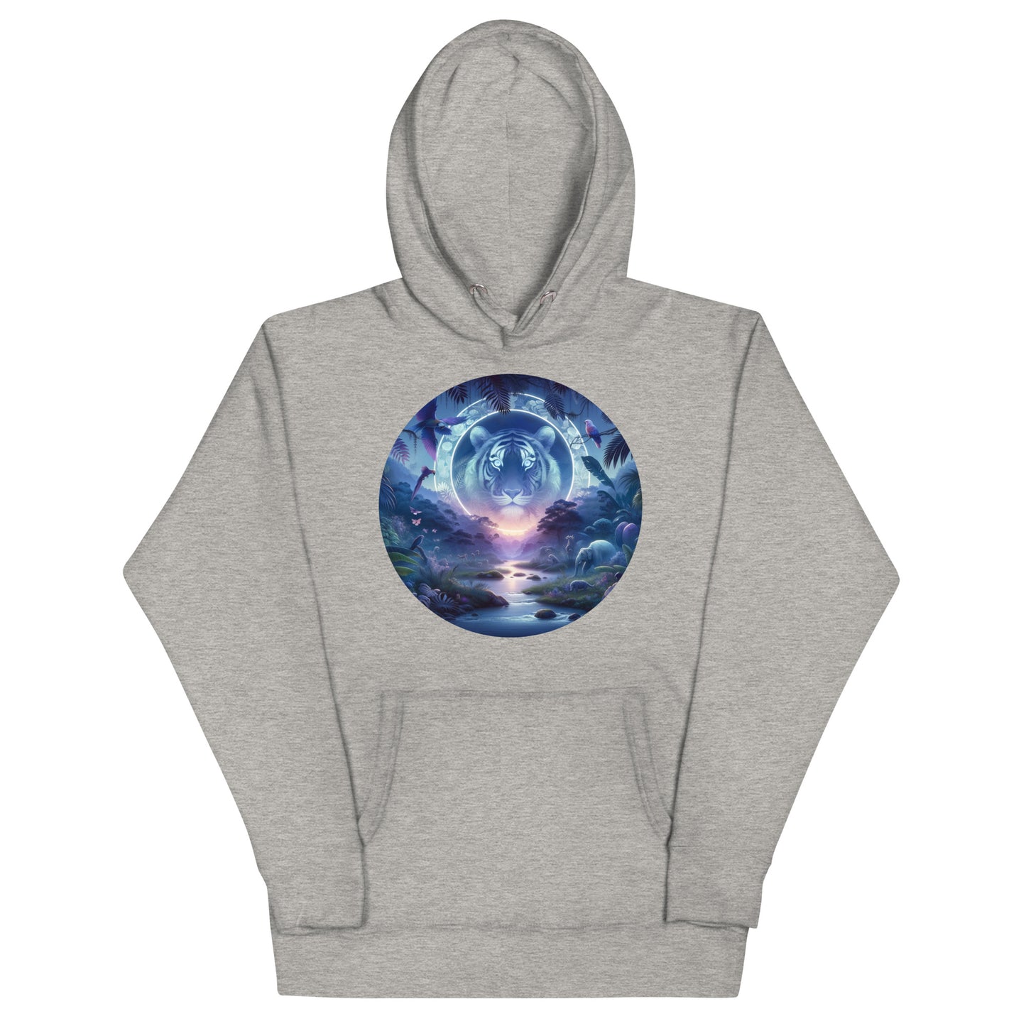 Mystical Twilight Tiger Hoodie
