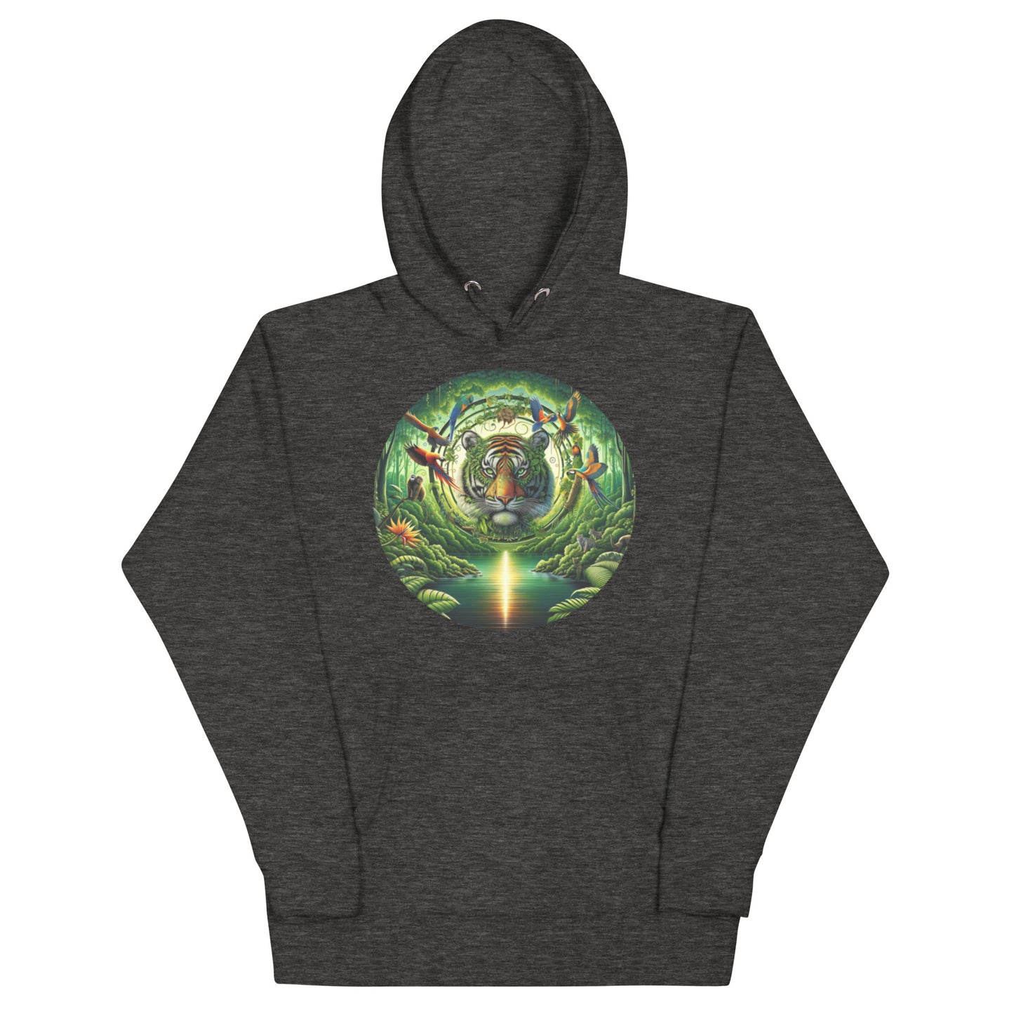 Vibrant & Natural Tiger Hoodie