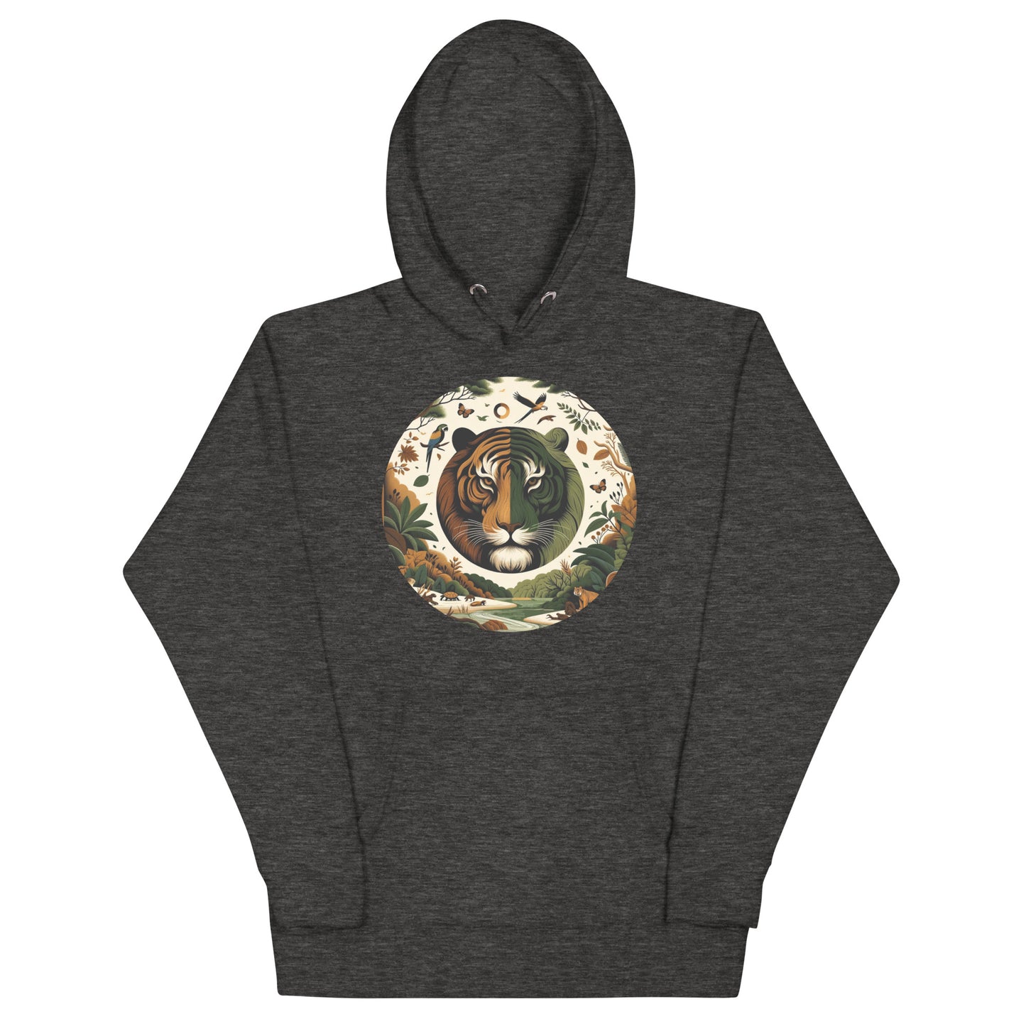 Earthy & Warm Tiger Hoodie