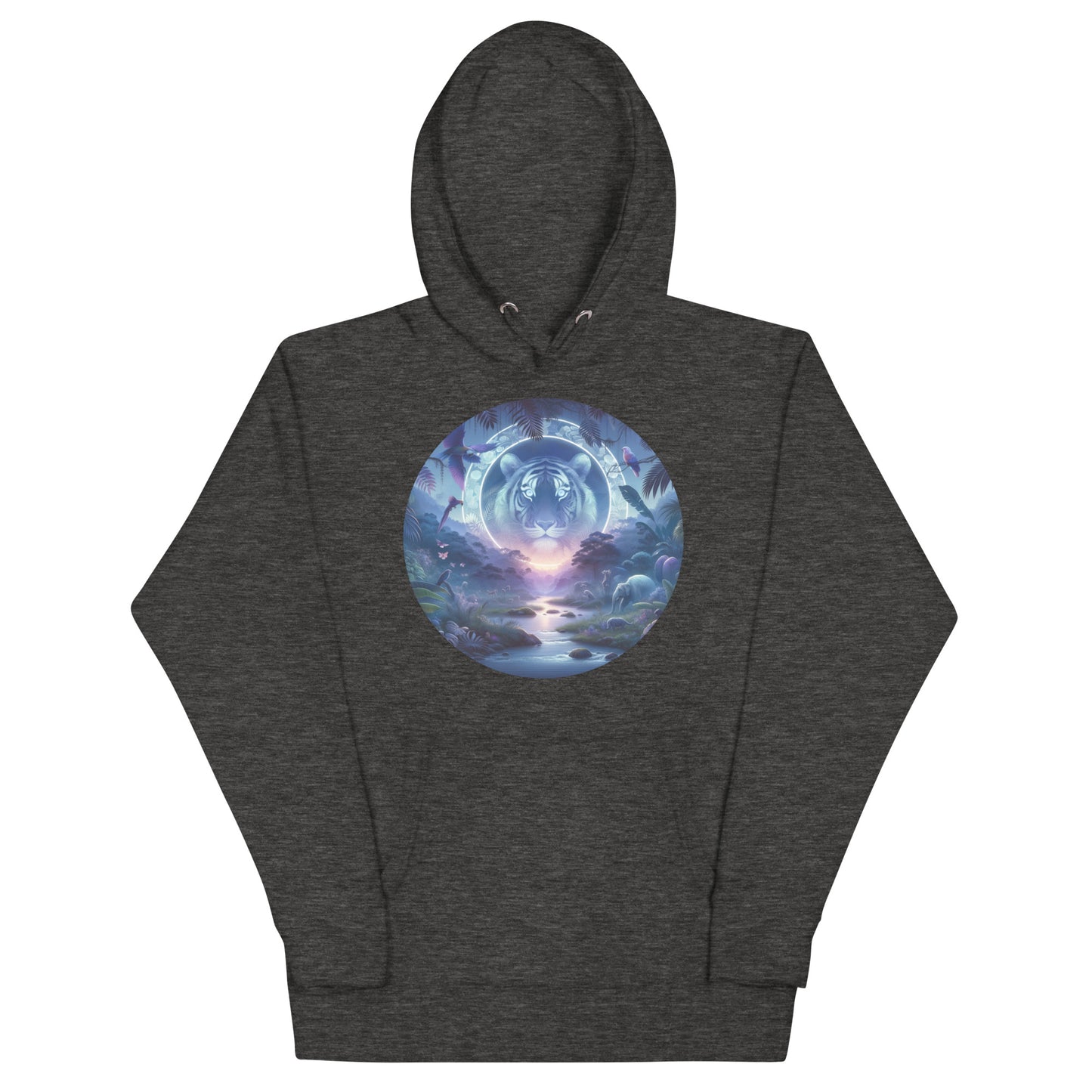 Mystical Twilight Tiger Hoodie