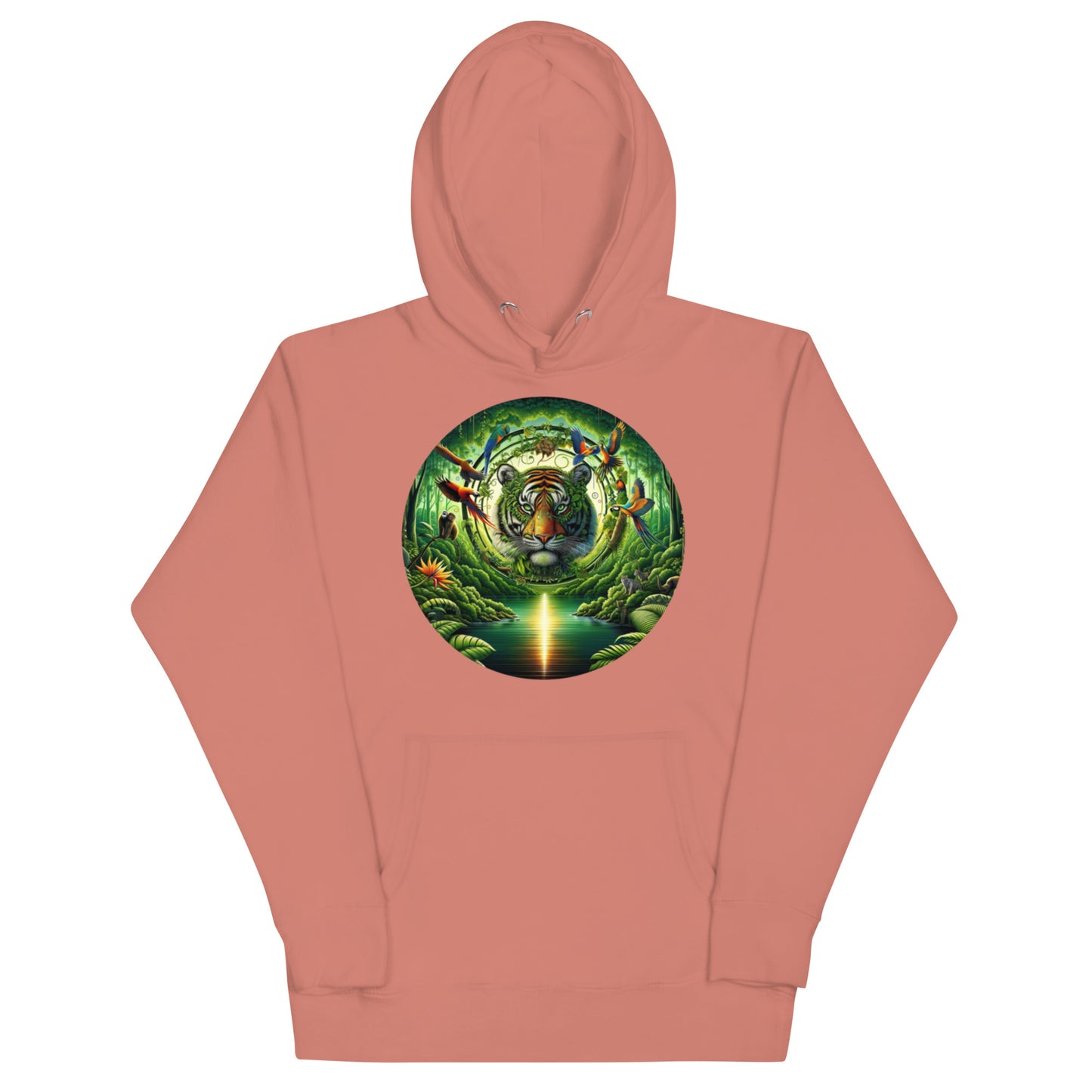 Vibrant & Natural Tiger Hoodie