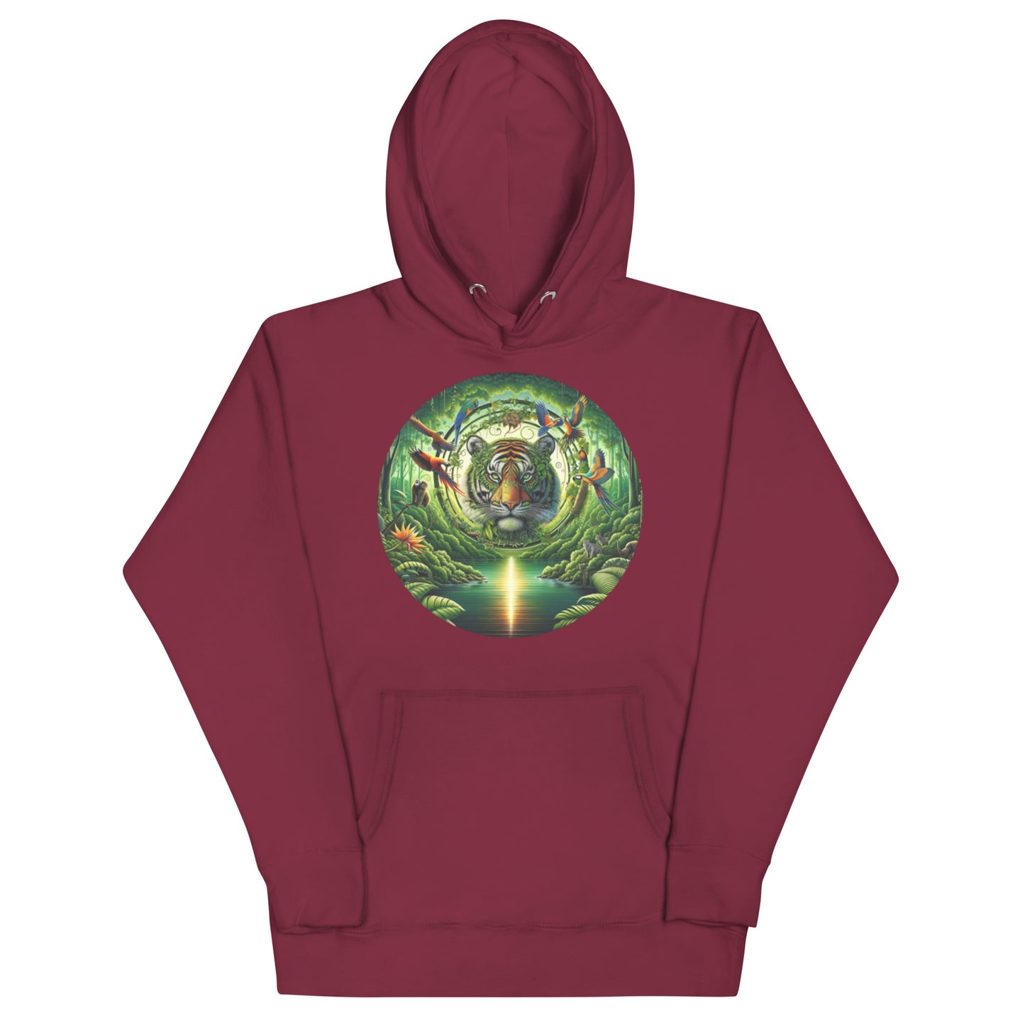Vibrant & Natural Tiger Hoodie