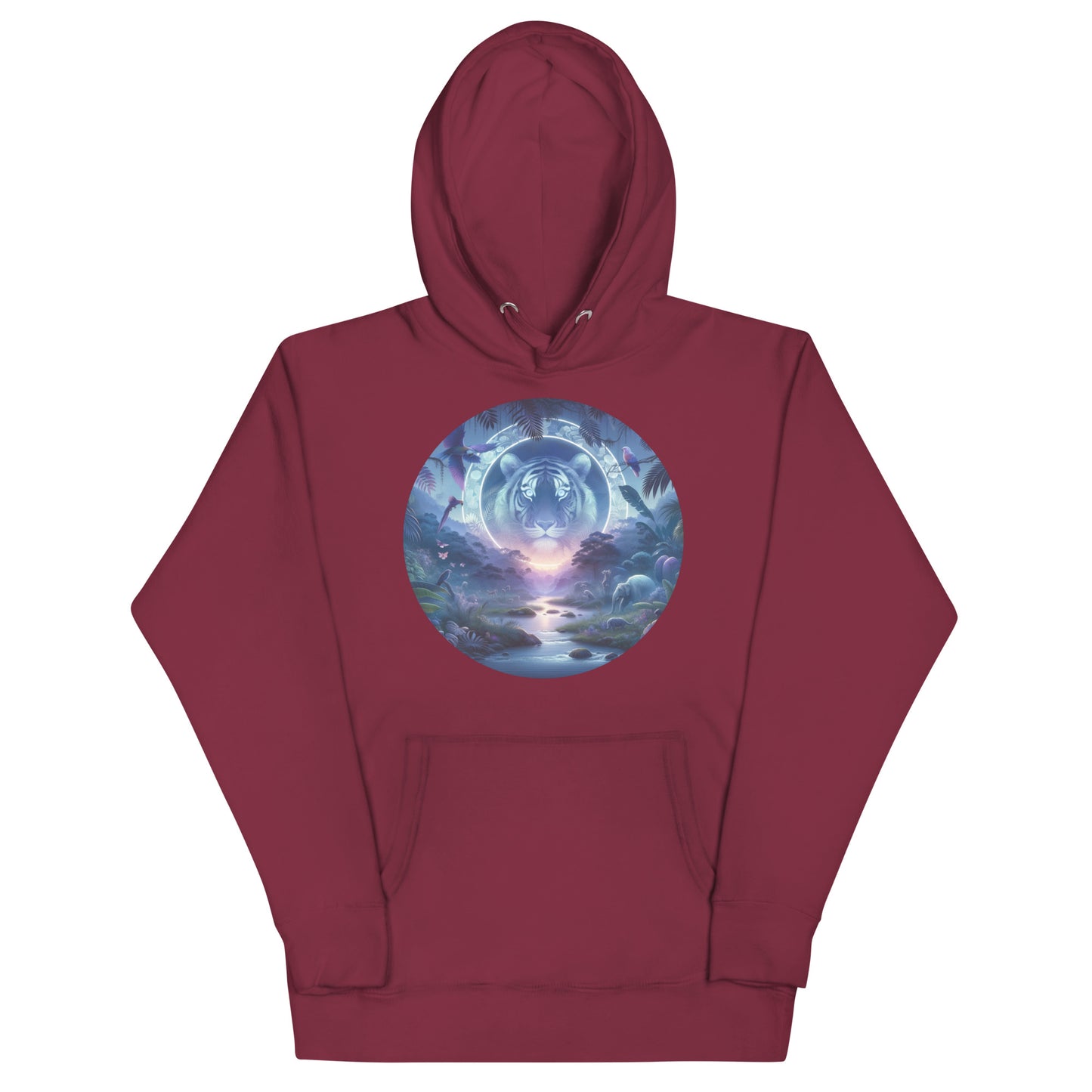 Mystical Twilight Tiger Hoodie