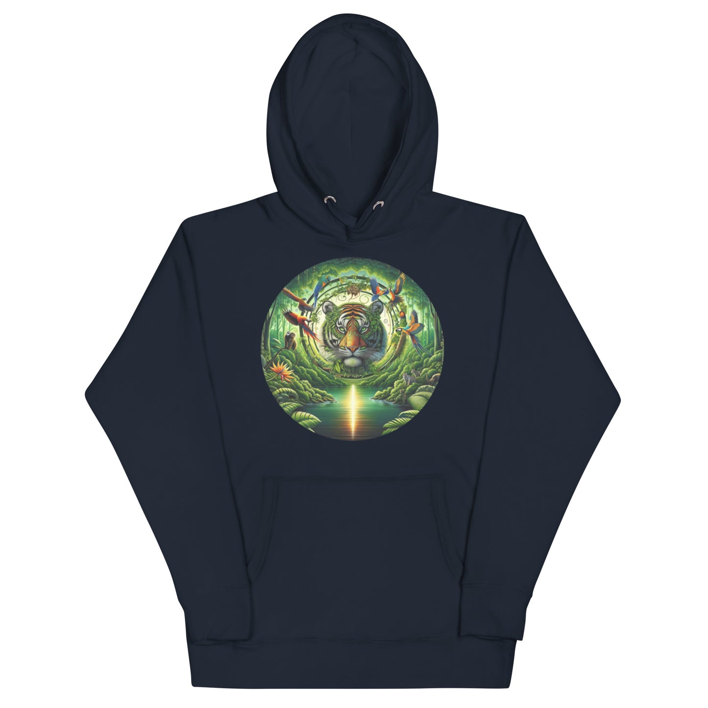 Vibrant & Natural Tiger Hoodie