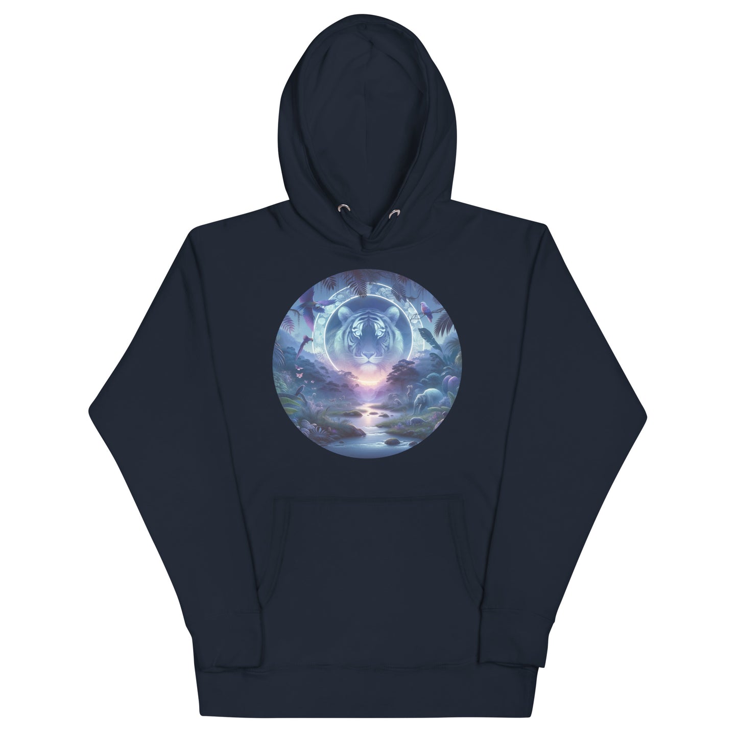 Mystical Twilight Tiger Hoodie