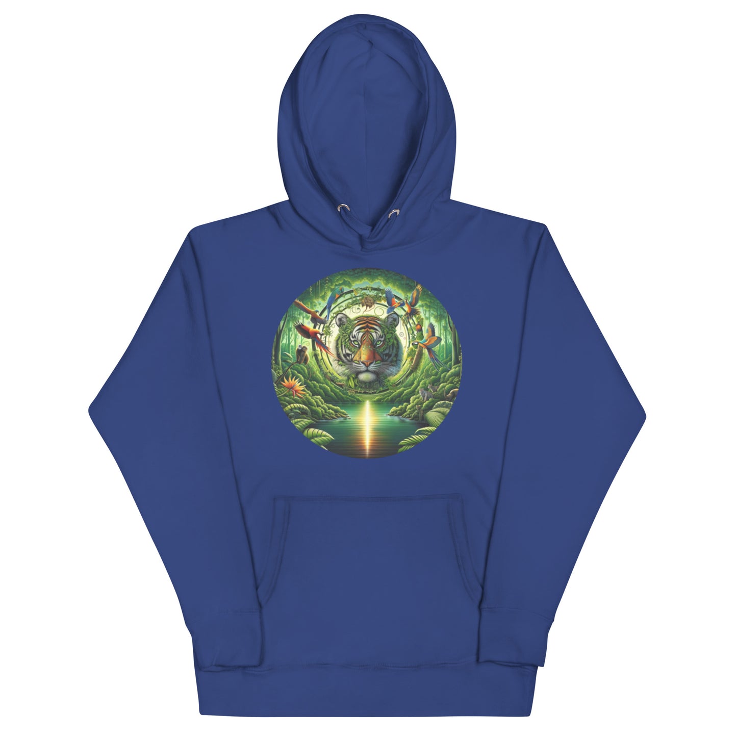 Vibrant & Natural Tiger Hoodie