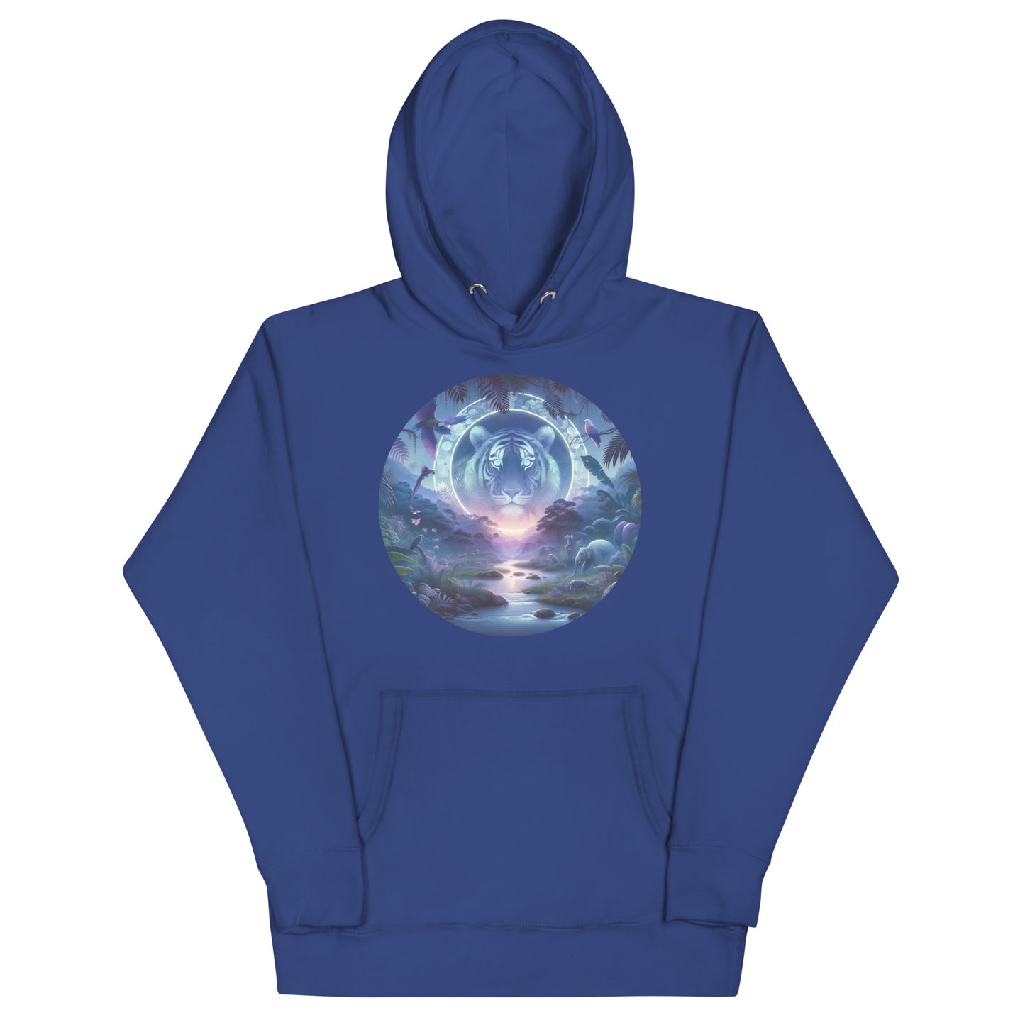 Mystical Twilight Tiger Hoodie